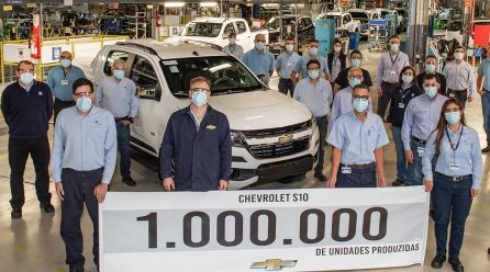 Chevrolet S10 completa 1 milhão de unidades produzidas em 25 anos