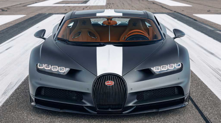 Bugatti Chiron Les Legendes du Ciel homenageia aviadores