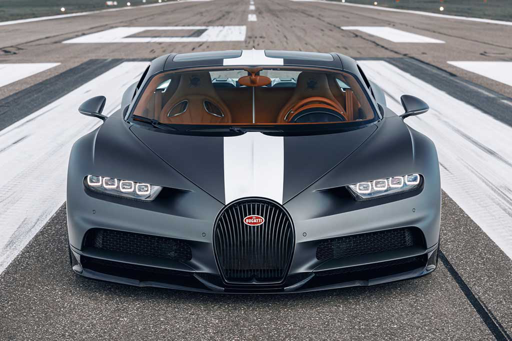 Bugatti Chiron Les Legendes du Ciel homenageia aviadores