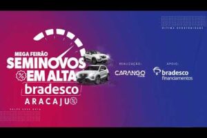 💥 Mega Feirão de Seminovos Bradesco Aracaju está chegando para transformar o seu fim de ano!