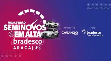 💥 Mega Feirão de Seminovos Bradesco Aracaju está chegando para transformar o seu fim de ano!