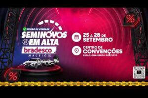 Mega Feirão de Seminovos Bradesco em Maceió | 25 a 28 de setembro