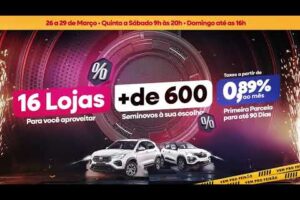 O Feirão de Verdade – Seminovos em Alta Maceió acontecerá de 26 a 29 de março