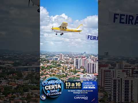 O Feirão de Seminovos Compra Certa – De 13 a 16 de agosto, no Centro de Convenções AM Malls.